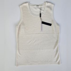 Elie Tahari Trudy Sweater Sleeveless Top